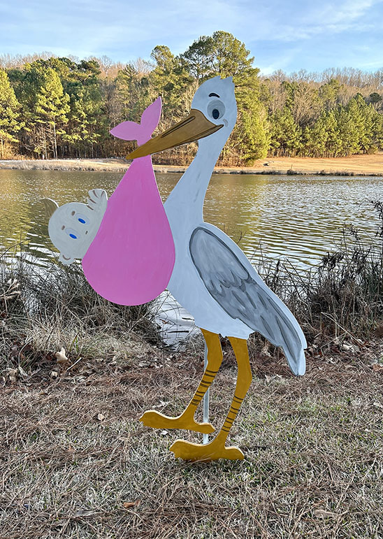 Stork - girl